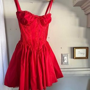House of CB Pietra dress cherry